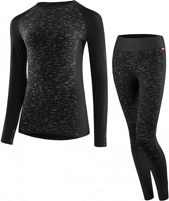 Превью  Комплект термобелья LOEFFLER Starlit Transtex Warm Women Black