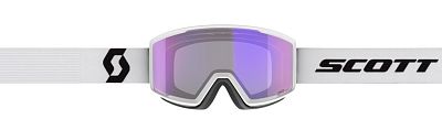Превью Фотохромная горнолыжная маска Маска горнолыжная SCOTT Factor Pro LS Mineral White Black/Blue Chrome (283566-7884307)