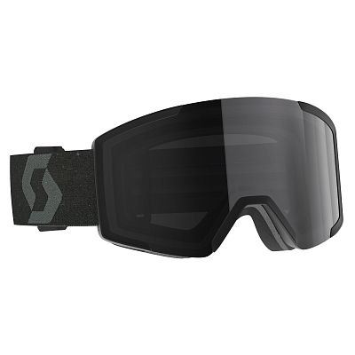 Превью Горнолыжная маска для солнечной погоды Маска горнолыжная SCOTT Shield Mineral Black/Solar Black Chrome (277837-7413299)