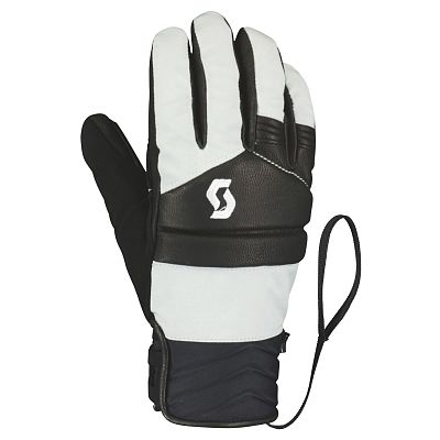 Превью Горнолыжные перчатки Перчатки горнолыжные SCOTT Ultimate Plus Women’s Light Grey/Black