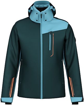 Превью  Куртка горнолыжная HEAD Supershape M Dark Teal/Sky Blue