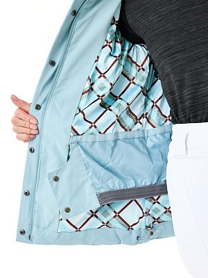 Превью Женская горнолыжная куртка Куртка горнолыжная POIVRE BLANC W24-0801-WO Aloe Blue