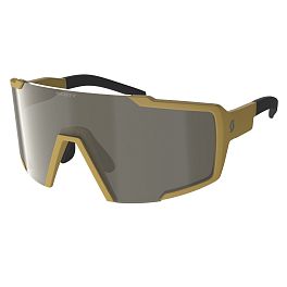 Превью Велоочки SCOTT Shield Compact Gold, Линзы: Bronze Chrome (289235-0013014)
