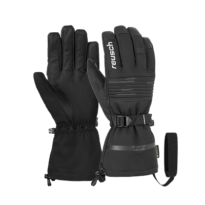 Превью Горнолыжные перчатки Перчатки горнолыжные REUSCH Isidro GTX Black/White