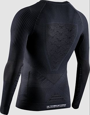 Превью Термобелье Термофутболка X-BIONIC Energy Accumulator 4.0 Round Neck LG SL Men Opal Black/Arctic White