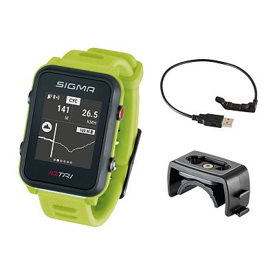 Превью  Спортивные часы SIGMA ID.Tri Basic Neon Green (24220)