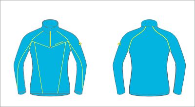 Превью Средний слой Джемпер FISCHER Winter W Бирюзовый (24/25)