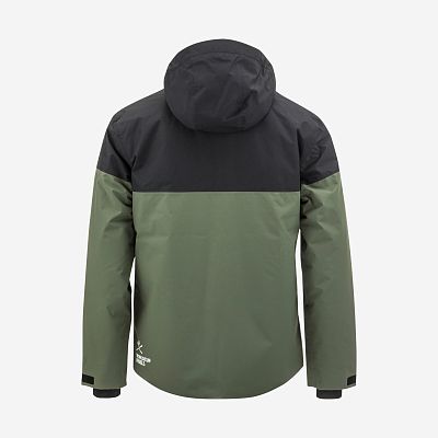 Превью Горнолыжная куртка Куртка горнолыжная HEAD Race Nova M Black/Thyme
