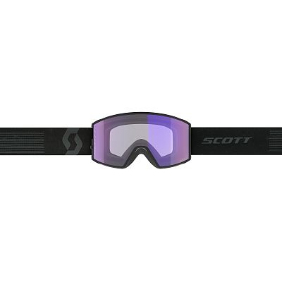 Превью Фотохромная горнолыжная маска Маска горнолыжная SCOTT React LS Mineral Black/Blue Chrome (414502-7413307)