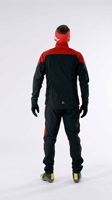 Превью Мужские лыжные брюки Брюки лыжные LOEFFLER Worldcup WS Light Merlot