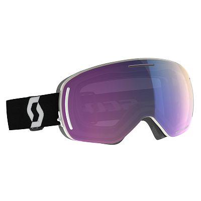 Превью Горнолыжная маска Маска горнолыжная SCOTT LCG Evo Team White/Black/Enhancer Teal Chrome (403288-7068315)