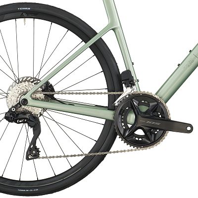 Превью Карбоновый шоссейный велосипед Велосипед SCOTT Addict 40 (2026) Reseda Green