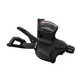 Превью Манетка SHIMANO Deore SL-M6000-R с индикатором, на хомут, 10 sp.