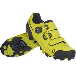 Превью Велообувь Велоботинки для кросс-кантри SCOTT MTB Team Boa Yellow/Black