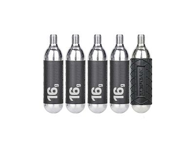Превью Запчасть Баллоны для насоса 5 шт. TOPEAK 16G Threaded CO2 Cartridge TCOT-6 (16 гр)