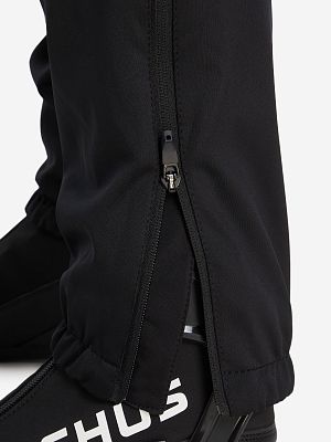 Превью Мужские лыжные брюки Брюки лыжные FISCHER Softshell Light Чёрный