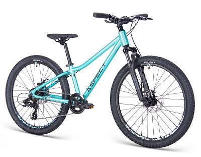 Превью Подростковый велосипед 24 дюйма Велосипед ASPECT Angel Голубой (2025)