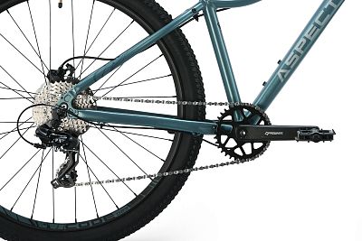 Превью Горный велосипед 27.5" Велосипед ASPECT Alma Pro 27.5 Зелёный (2025)